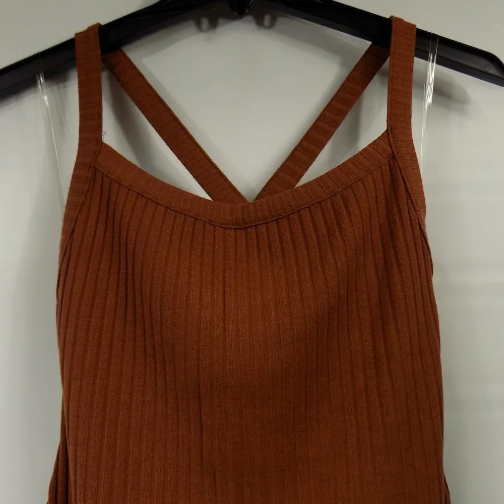 LoveLA Lexi Cross Strap Mini Dress Size L NWT - Picture 2 of 12